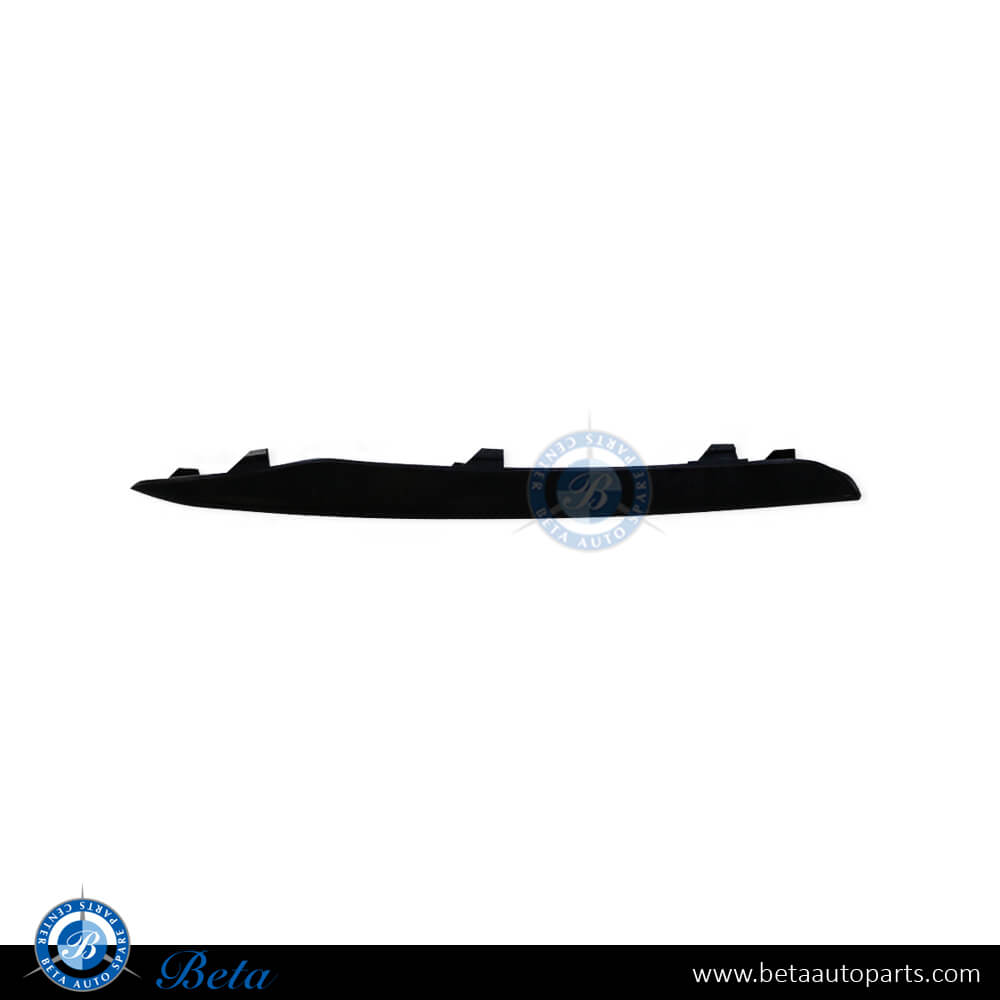 Right Side Fog Lamp Cover Lower Strip for Porsche Panamera 2014-2016 models, Part Number 97050557603 Right Side Fog Lamp Cover Lower Strip for Porsche Panamera 2014-2016 models, Part Number 97050557603